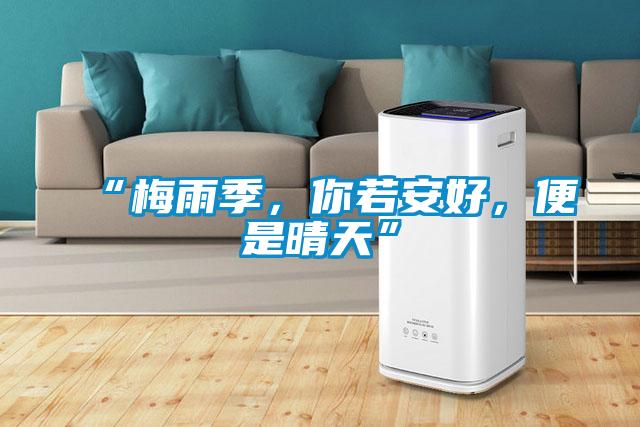 “梅雨季，你若安好，便是晴天”