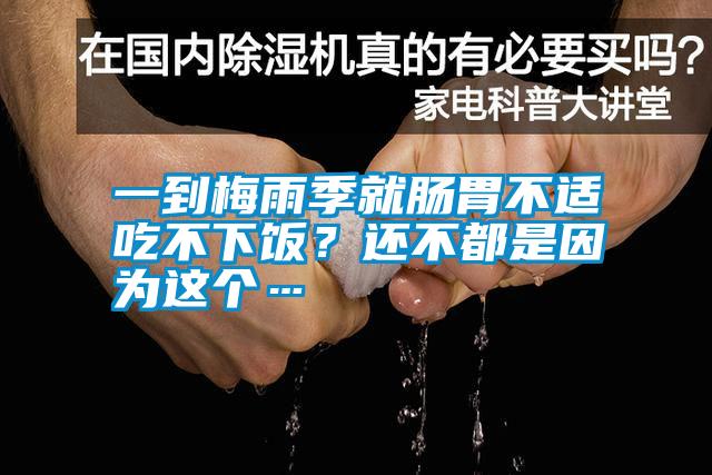 一到梅雨季就腸胃不適吃不下飯？還不都是因?yàn)檫@個(gè)…