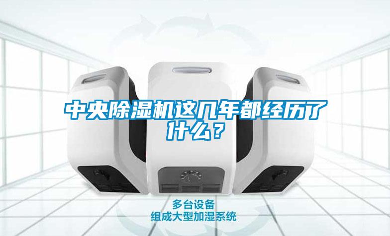 中央除濕機(jī)這幾年都經(jīng)歷了什么？