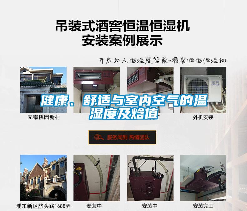 健康、舒適與室內(nèi)空氣的溫濕度及焓值
