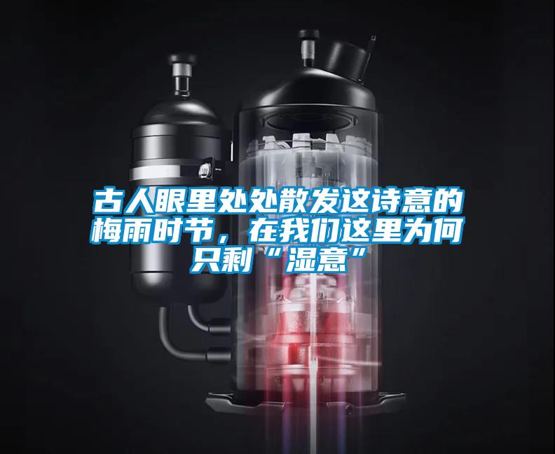 古人眼里處處散發(fā)這詩意的梅雨時(shí)節(jié)，在我們這里為何只?！皾褚狻?></div>
								<div   id=