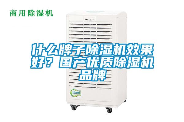 什么牌子除濕機(jī)效果好？國產(chǎn)優(yōu)質(zhì)除濕機(jī)品牌