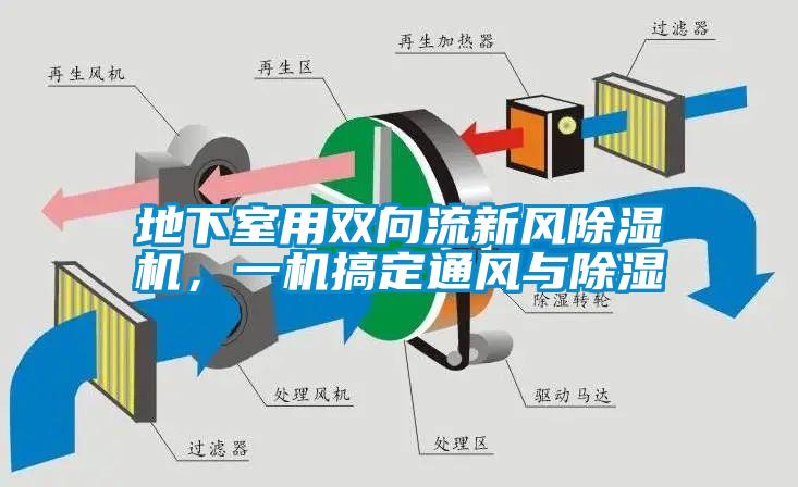 地下室用雙向流新風除濕機，一機搞定通風與除濕