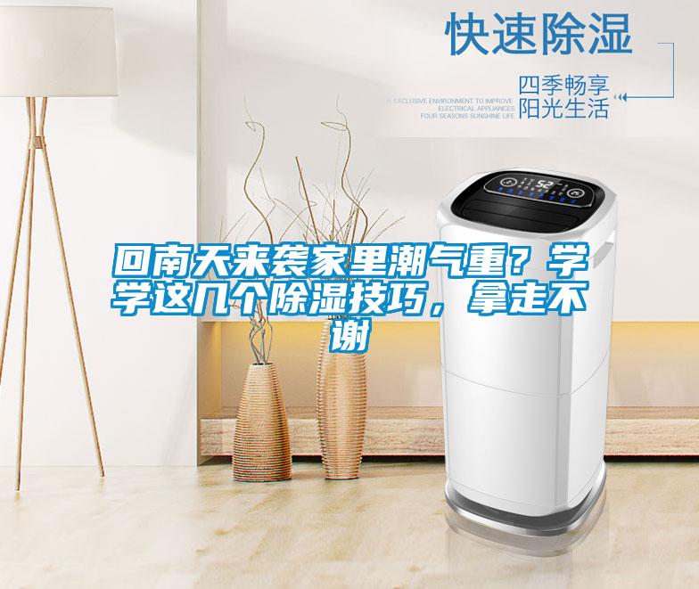 回南天來襲家里潮氣重？學學這幾個除濕技巧，拿走不謝