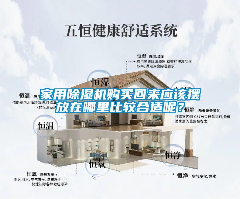 家用除濕機(jī)購(gòu)買(mǎi)回來(lái)應(yīng)該擺放在哪里比較合適呢？