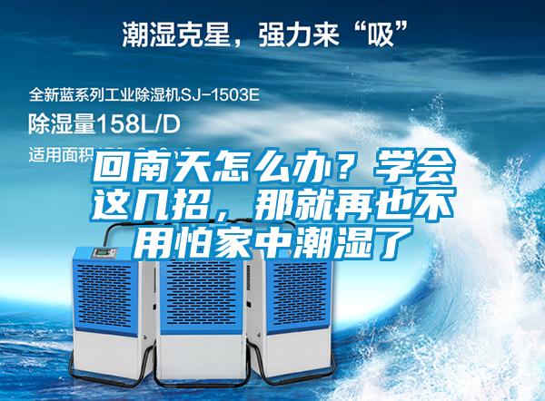 回南天怎么辦？學(xué)會這幾招，那就再也不用怕家中潮濕了