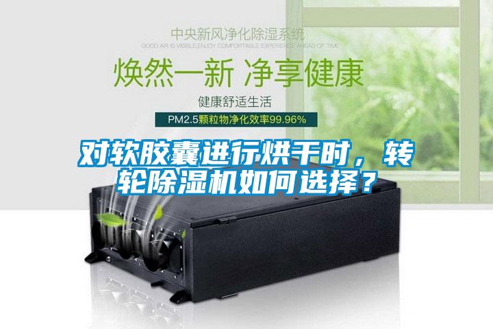 對(duì)軟膠囊進(jìn)行烘干時(shí)，轉(zhuǎn)輪除濕機(jī)如何選擇？