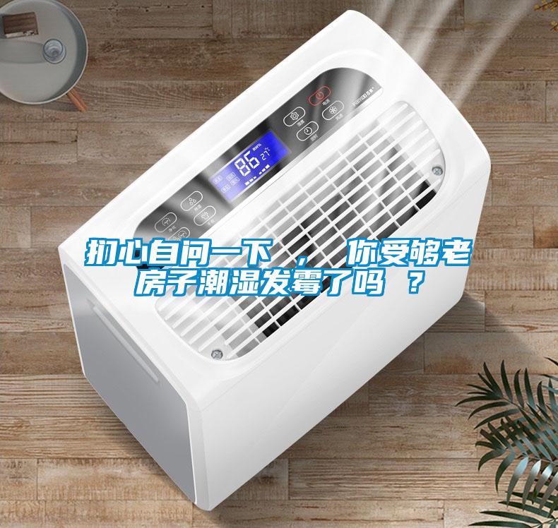 捫心自問一下 ， 你受夠老房子潮濕發(fā)霉了嗎 ？