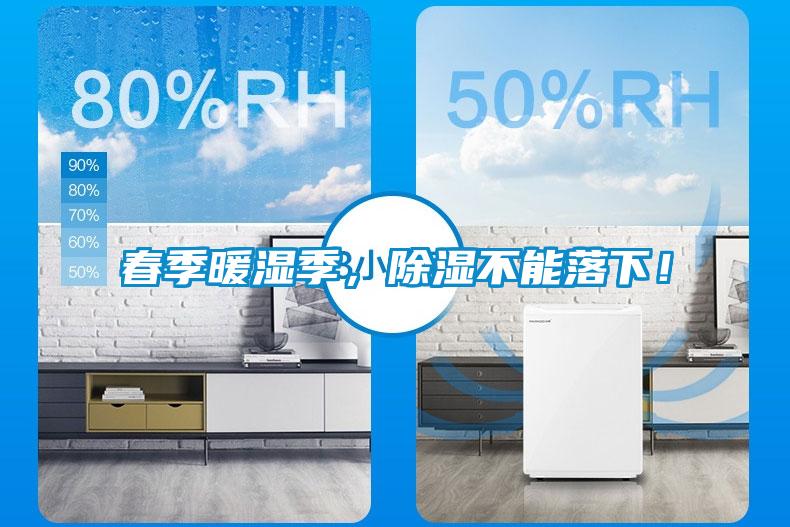 春季暖濕季，除濕不能落下！