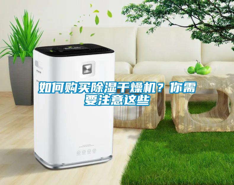 如何購(gòu)買除濕干燥機(jī)？你需要注意這些