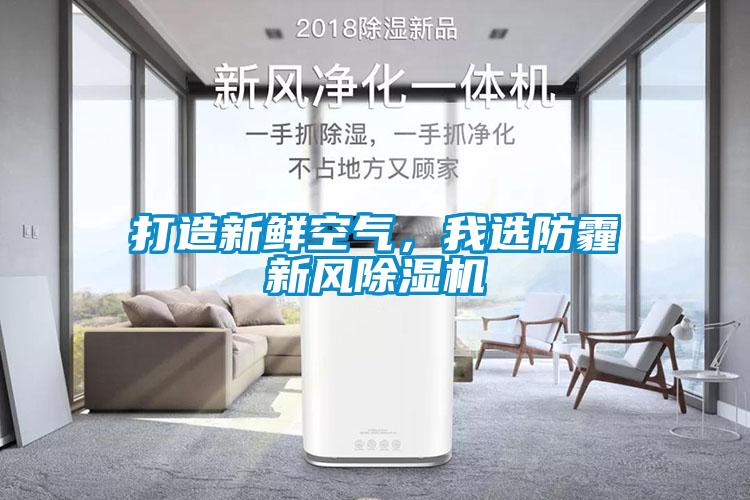 打造新鮮空氣，我選防霾新風(fēng)除濕機(jī)
