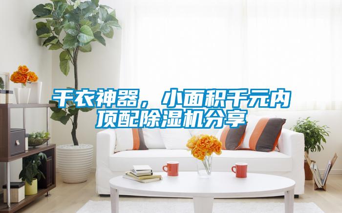 干衣神器，小面積千元內(nèi)頂配除濕機(jī)分享
