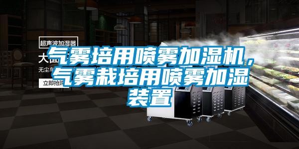 氣霧培用噴霧加濕機(jī)，氣霧栽培用噴霧加濕裝置