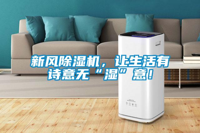新風(fēng)除濕機(jī)，讓生活有詩意無“濕”意！