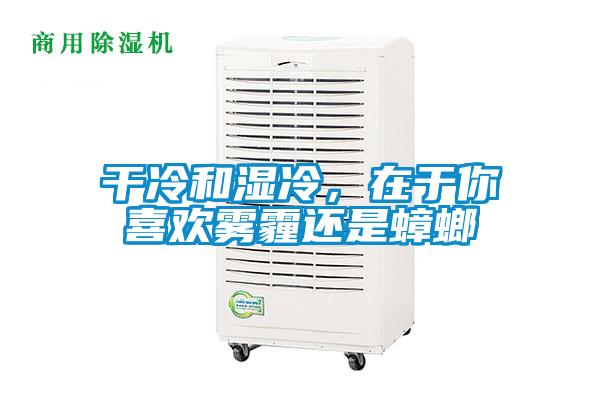干冷和濕冷，在于你喜歡霧霾還是蟑螂
