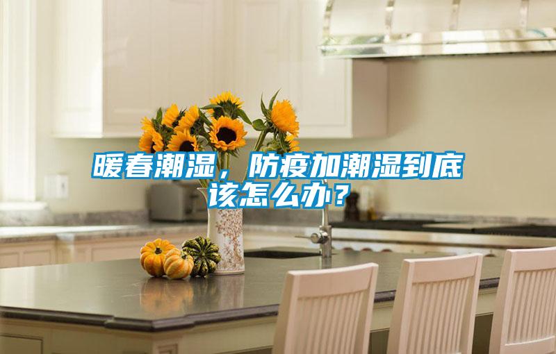 暖春潮濕，防疫加潮濕到底該怎么辦？