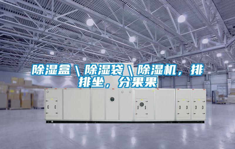 除濕盒＼除濕袋＼除濕機(jī)，排排坐，分果果