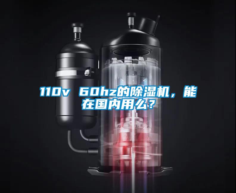 110v 60hz的除濕機(jī)，能在國內(nèi)用么？