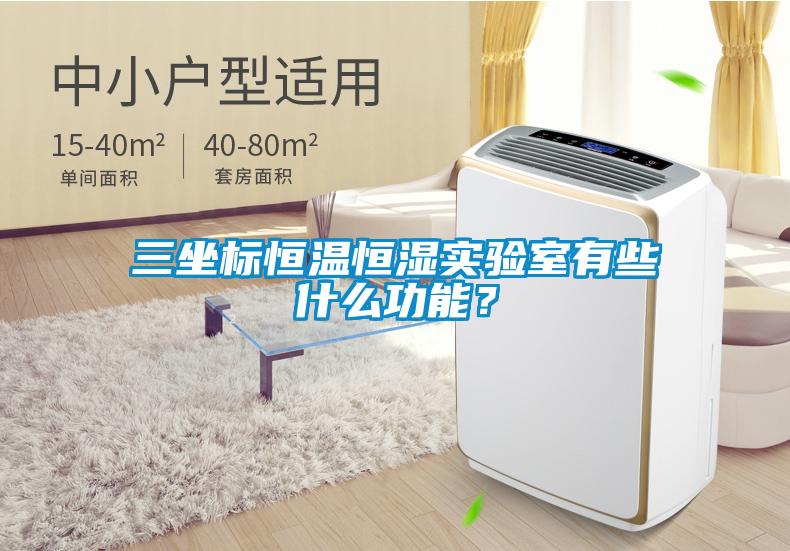 三坐標(biāo)恒溫恒濕實(shí)驗(yàn)室有些什么功能？