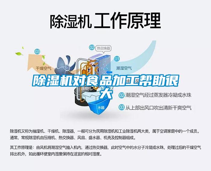 除濕機(jī)對食品加工幫助很大