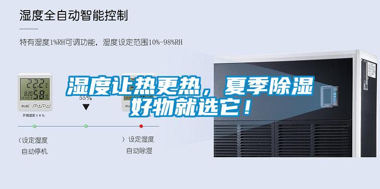 濕度讓熱更熱，夏季除濕好物就選它！