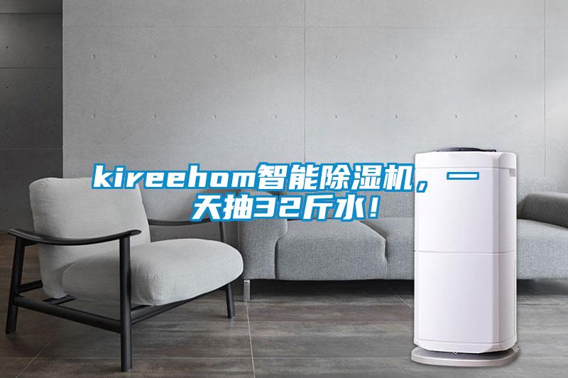 kireehom智能除濕機(jī)，一天抽32斤水！