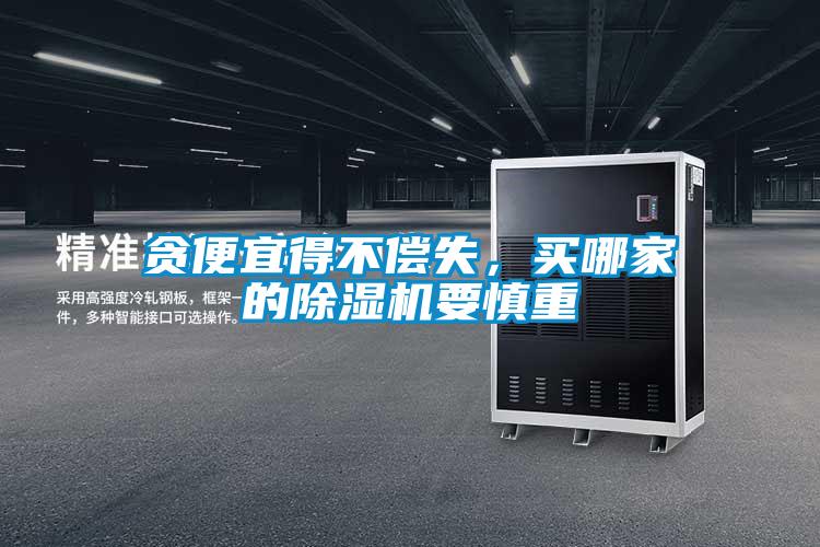 貪便宜得不償失，買哪家的除濕機(jī)要慎重