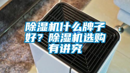 除濕機(jī)什么牌子好？除濕機(jī)選購(gòu)有講究