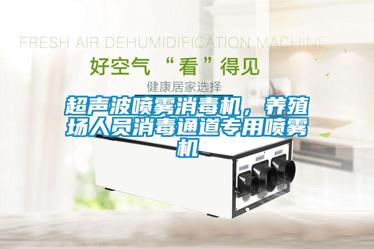 超聲波噴霧消毒機，養(yǎng)殖場人員消毒通道專用噴霧機