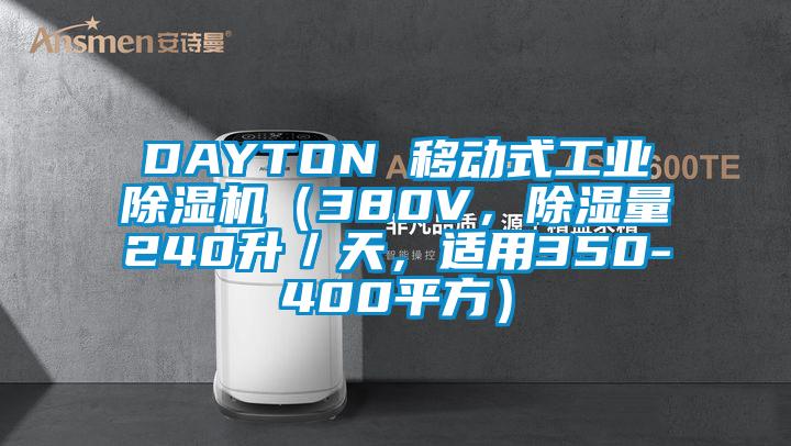 DAYTON 移動(dòng)式工業(yè)除濕機(jī)（380V，除濕量240升／天，適用350-400平方）