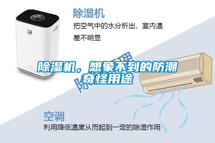除濕機，想象不到的防潮奇怪用途