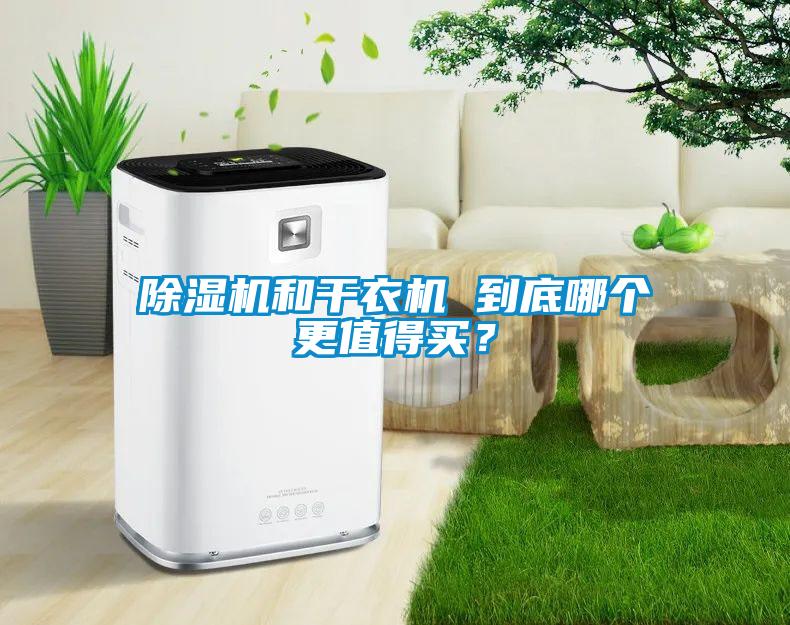 除濕機和干衣機 到底哪個更值得買？