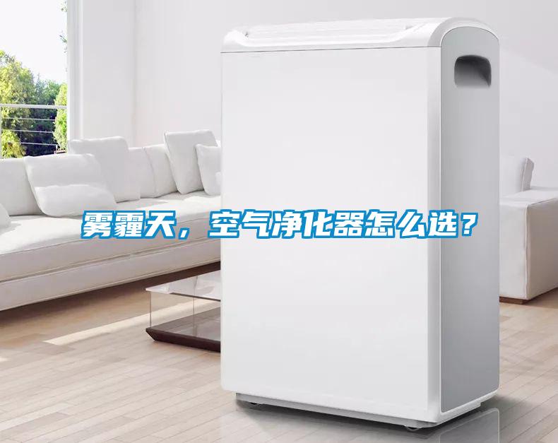 霧霾天，空氣凈化器怎么選？