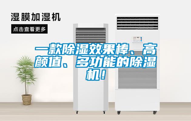一款除濕效果棒、高顏值、多功能的除濕機(jī)！