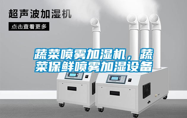 蔬菜噴霧加濕機，蔬菜保鮮噴霧加濕設備