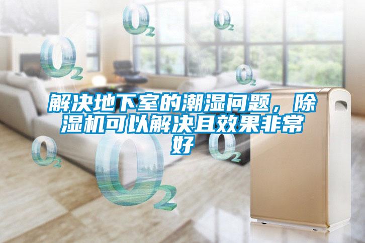 解決地下室的潮濕問題，除濕機可以解決且效果非常好