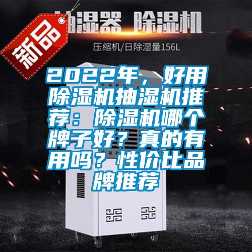 2022年，好用除濕機抽濕機推薦：除濕機哪個牌子好？真的有用嗎？性價比品牌推薦