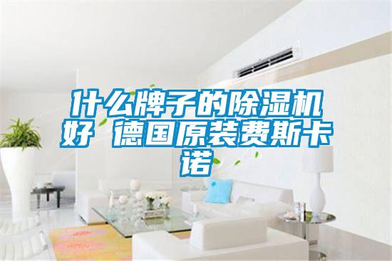 什么牌子的除濕機(jī)好 德國原裝費斯卡諾