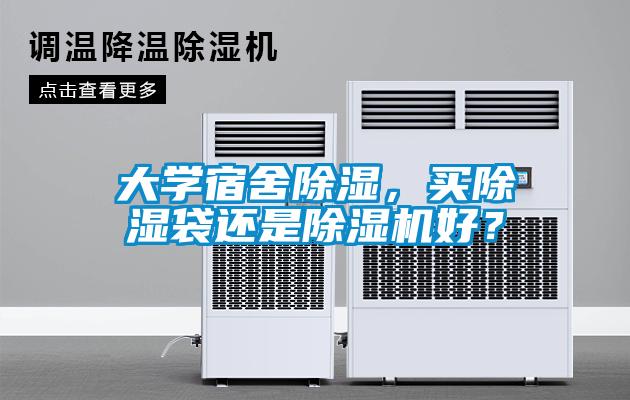 大學宿舍除濕，買除濕袋還是除濕機好？