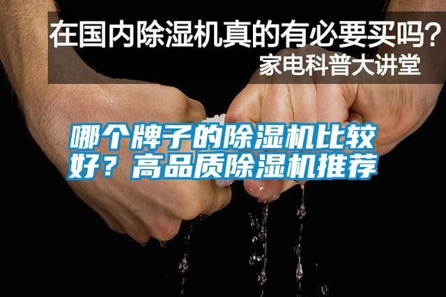 哪個(gè)牌子的除濕機(jī)比較好？高品質(zhì)除濕機(jī)推薦