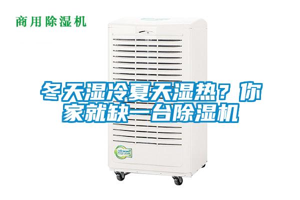 冬天濕冷夏天濕熱？你家就缺一臺除濕機