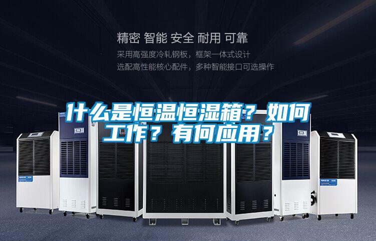 什么是恒溫恒濕箱？如何工作？有何應(yīng)用？