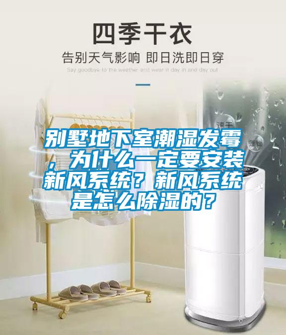 別墅地下室潮濕發(fā)霉，為什么一定要安裝新風(fēng)系統(tǒng)？新風(fēng)系統(tǒng)是怎么除濕的？