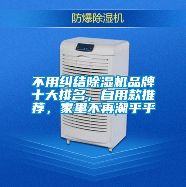 不用糾結除濕機品牌十大排名，自用款推薦，家里不再潮乎乎