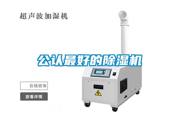公認(rèn)最好的除濕機(jī)