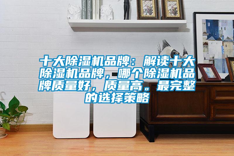 十大除濕機(jī)品牌：解讀十大除濕機(jī)品牌，哪個除濕機(jī)品牌質(zhì)量好，質(zhì)量高。最完整的選擇策略