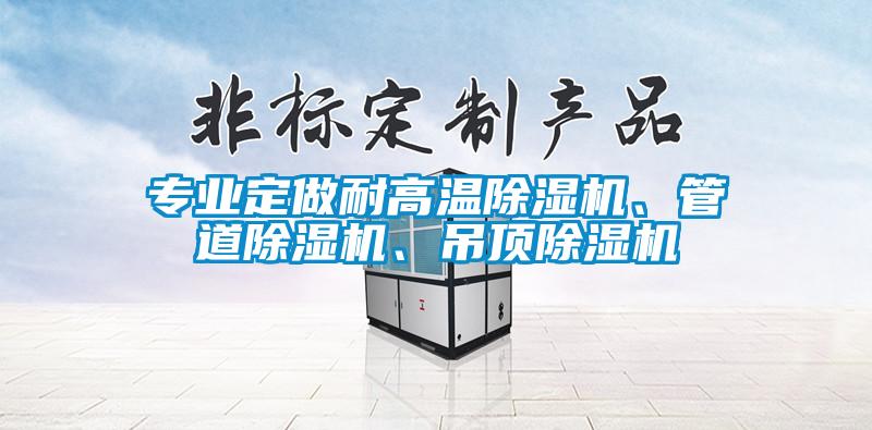 專業(yè)定做耐高溫除濕機、管道除濕機、吊頂除濕機