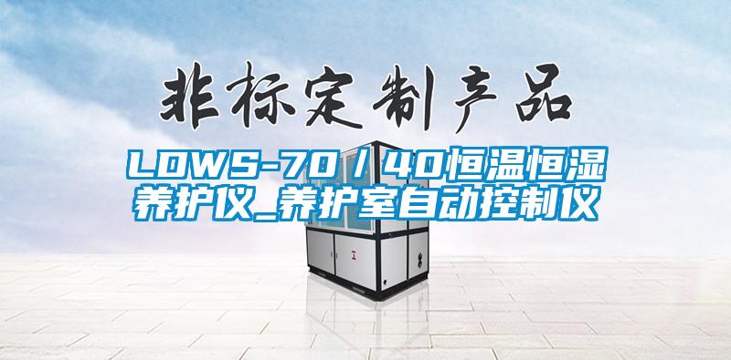LDWS-70／40恒溫恒濕養(yǎng)護(hù)儀_養(yǎng)護(hù)室自動控制儀