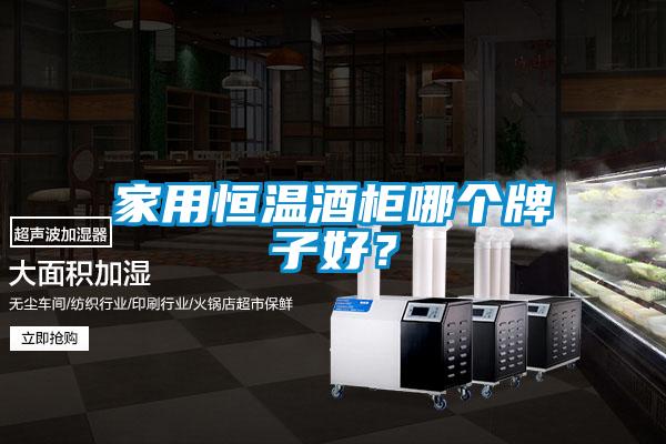 家用恒溫酒柜哪個牌子好？