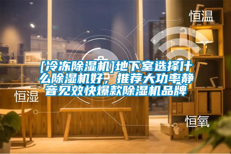 [冷凍除濕機]地下室選擇什么除濕機好，推薦大功率靜音見效快爆款除濕機品牌